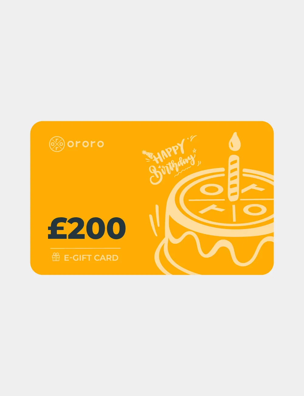 £100/£200 ororo E-Gift Card