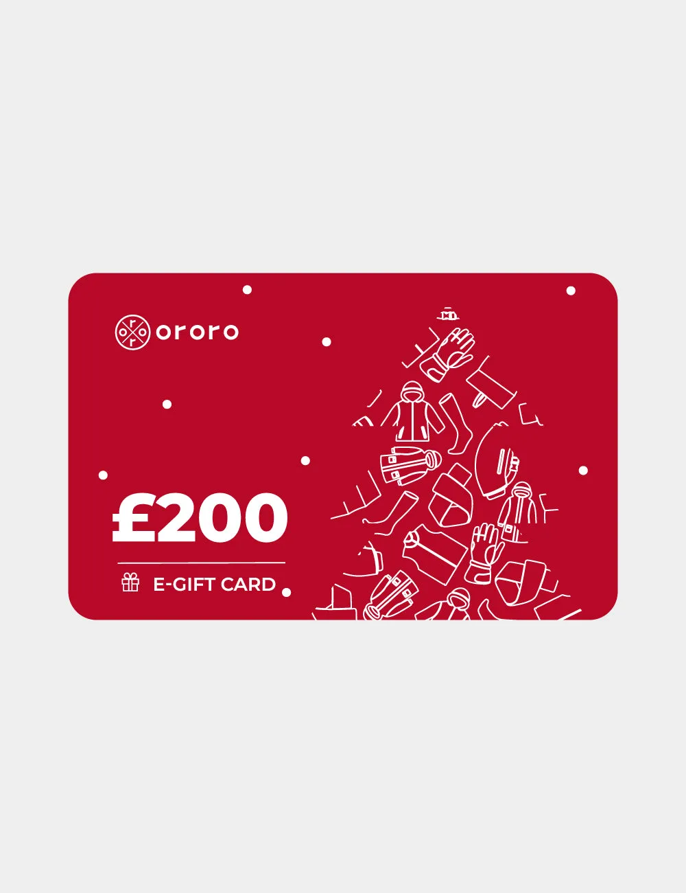 £100/£200 ororo E-Gift Card