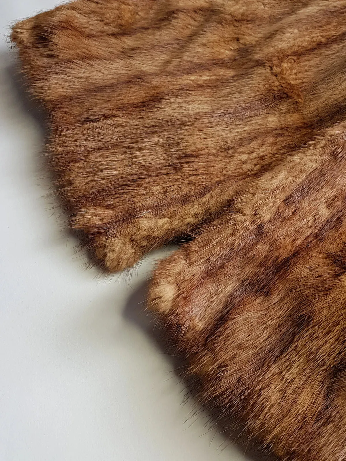 1940s Vintage Italian Fur Coat - Rich Golden Brown - Absolutely Gorgeous - Soft & Dreamy - Full Length