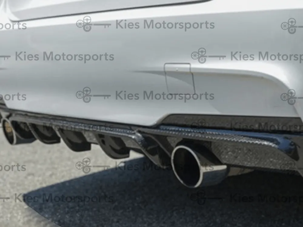 2012-2018 BMW 3 Series (F30 / F31) M Performance Style Carbon Fiber Rear Diffuser