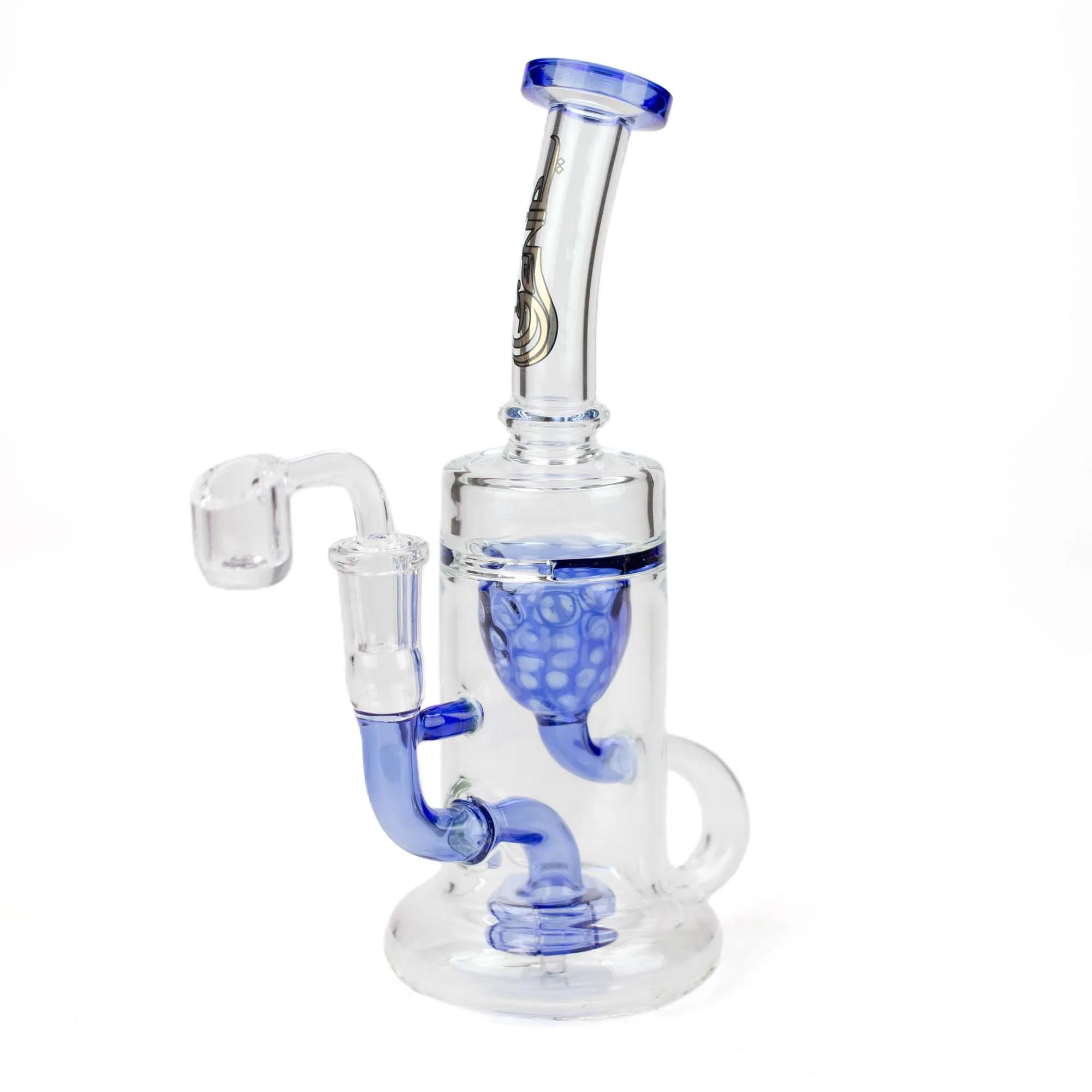 9" Recycled Bubbler With Banger