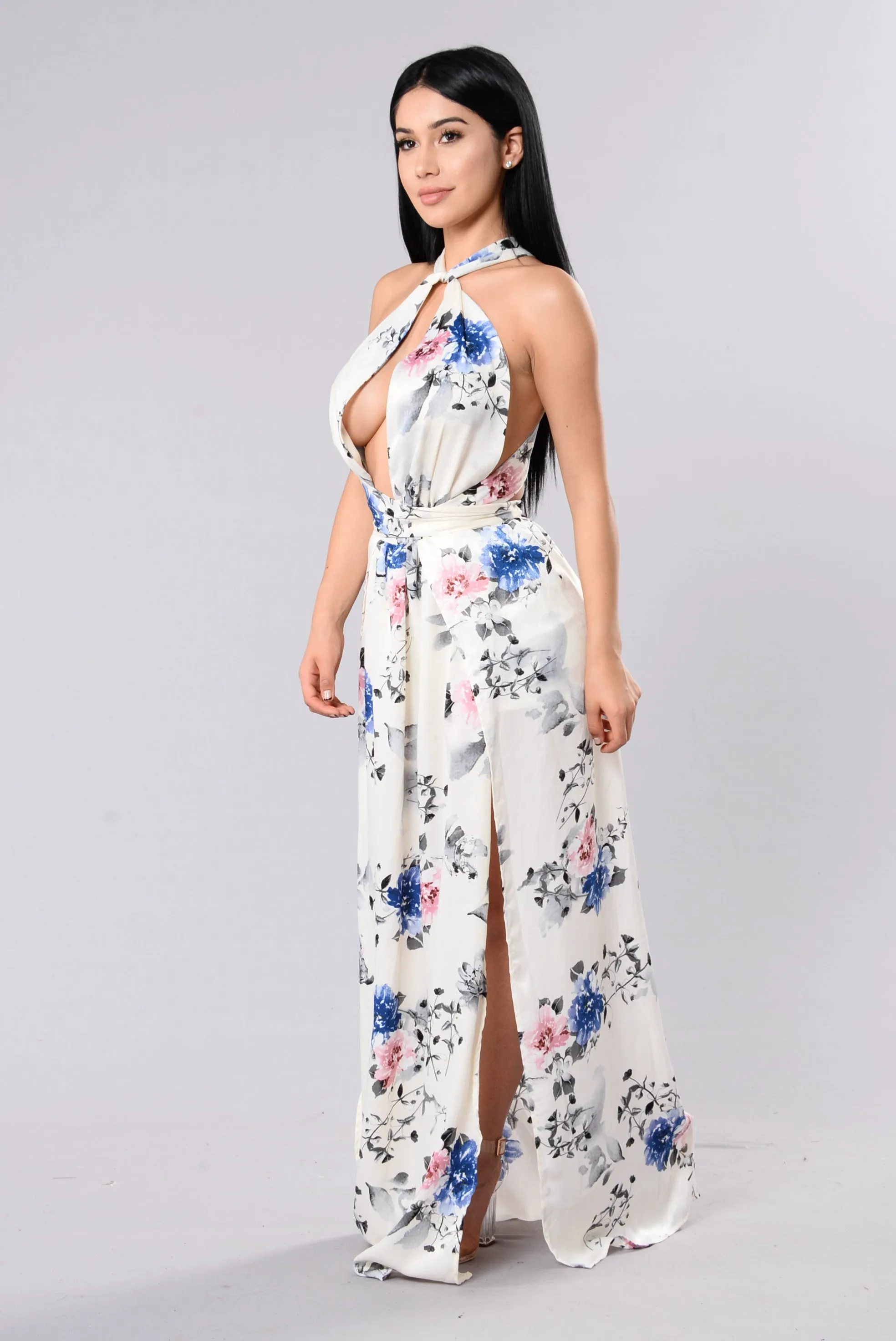 A Million Ways Dress - Ivory Floral