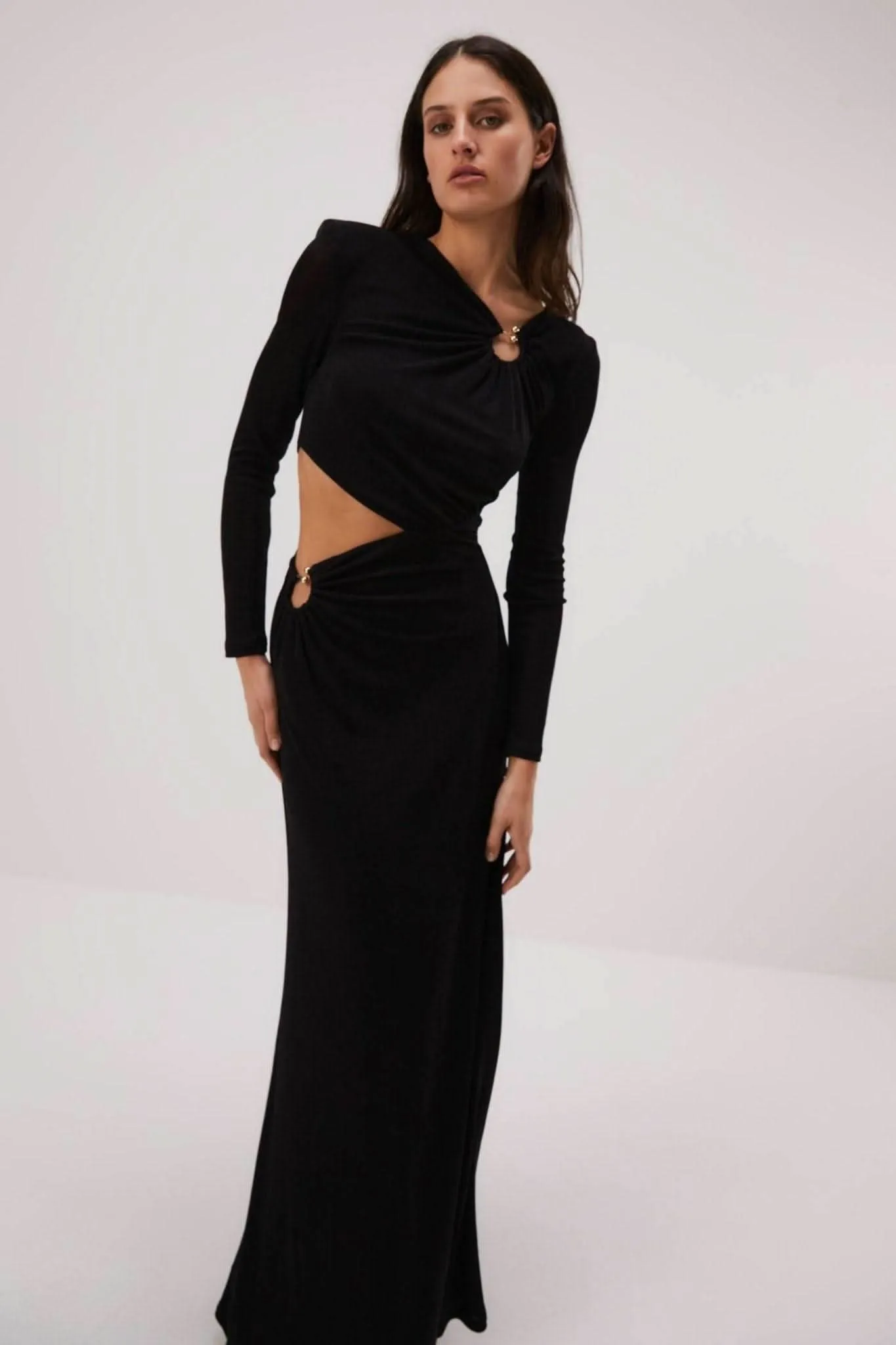 Akari Slinky Jersey Gown