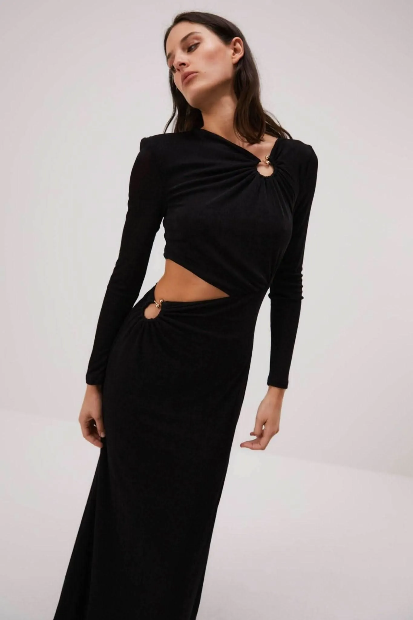 Akari Slinky Jersey Gown