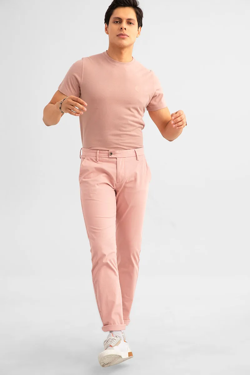 All-Day Salmon Pink Chino