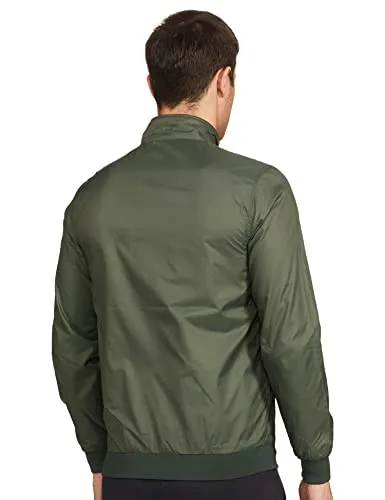 Allen Solly Men's A-Line Coat Jacket Green L