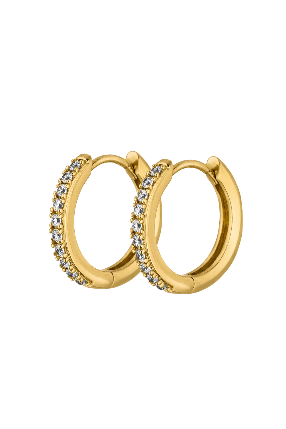 Allira Hoops 18K Gold Plated