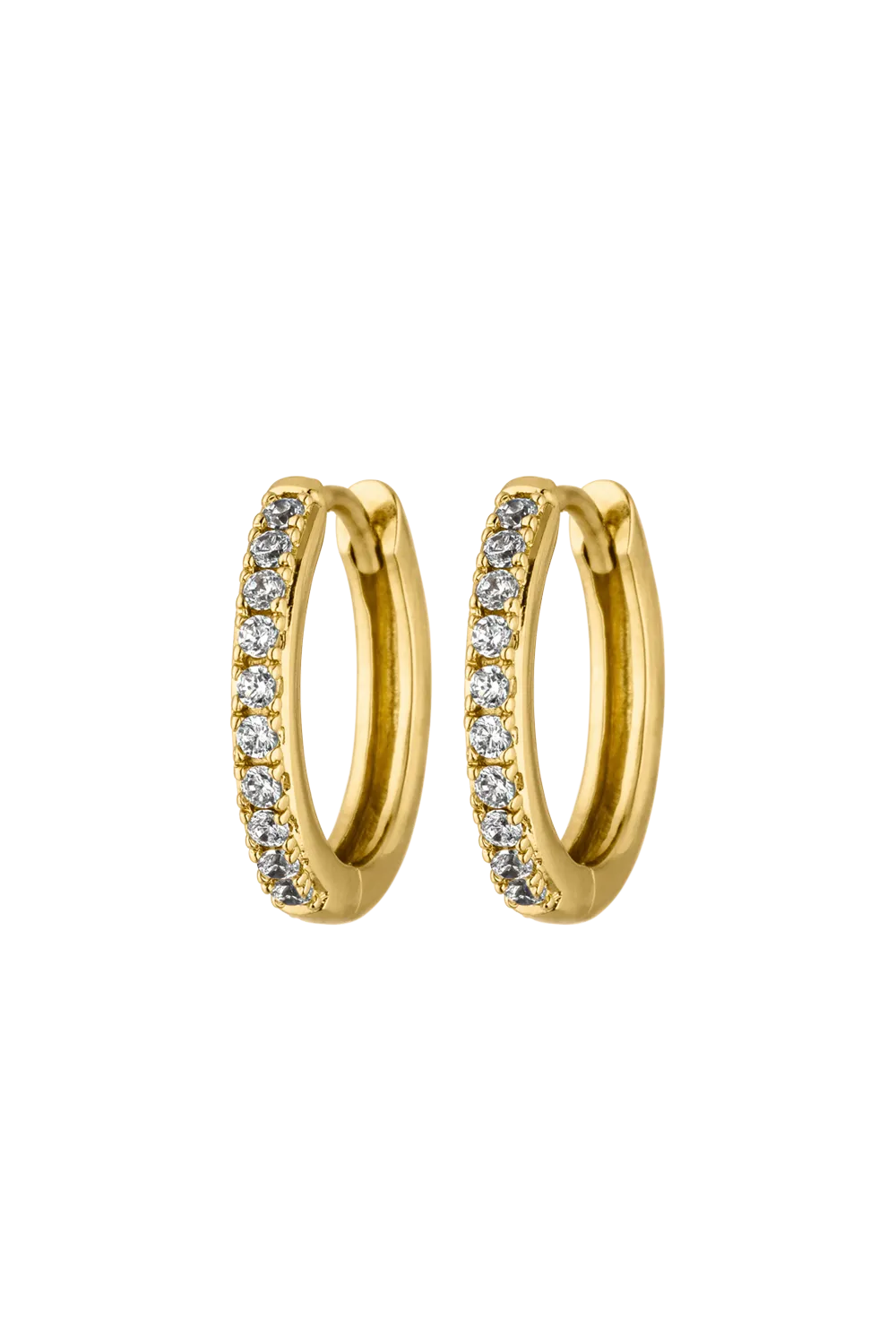 Allira Hoops 18K Gold Plated