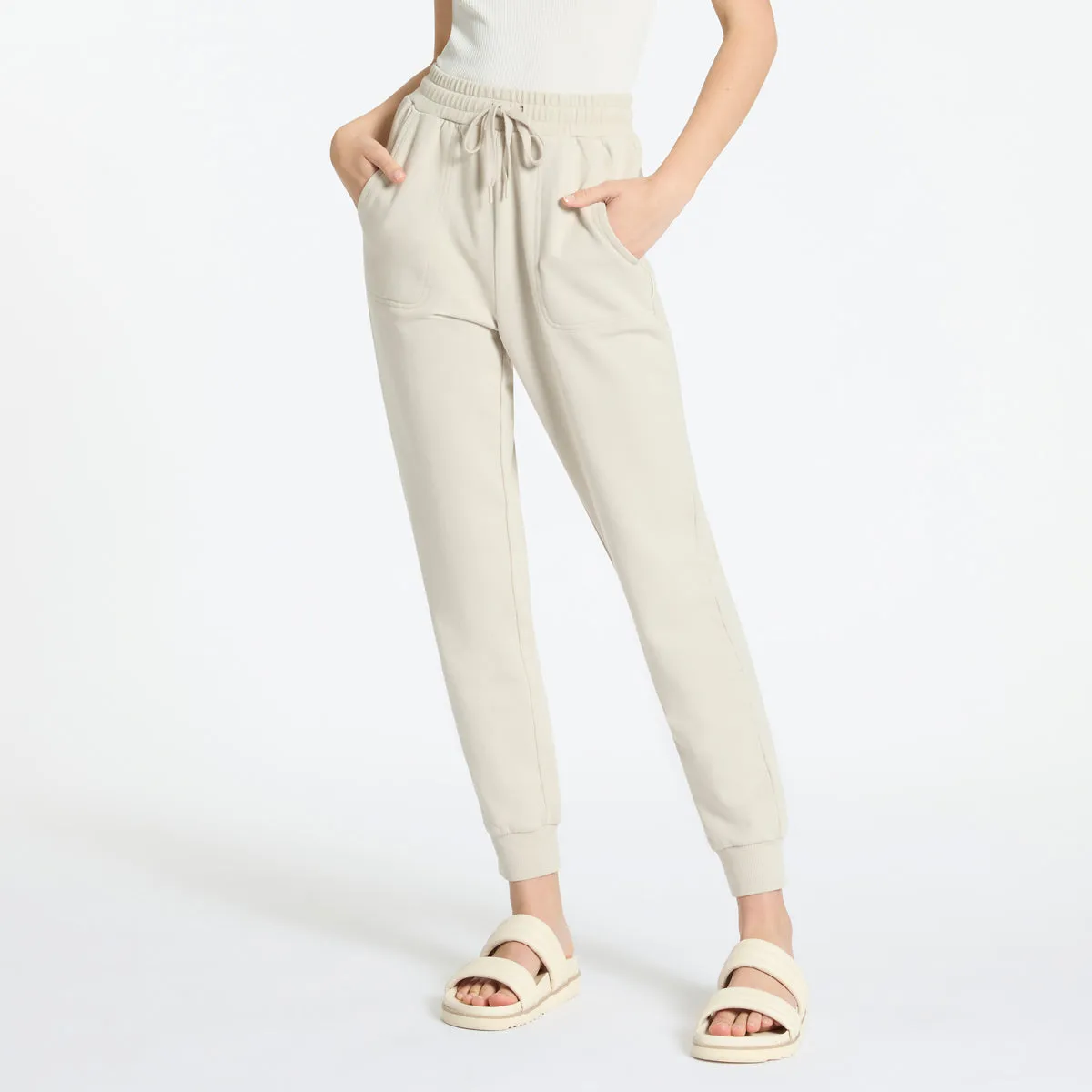 As You Wake - Women's Track Pant / Dove Grey