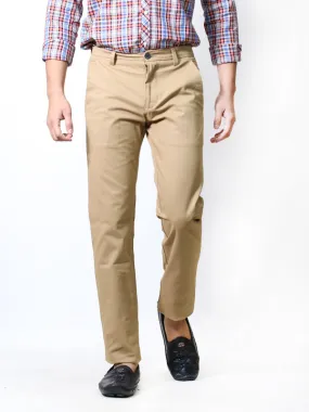 BH Cotton Chino Pant For Men Sand Brown MCP12