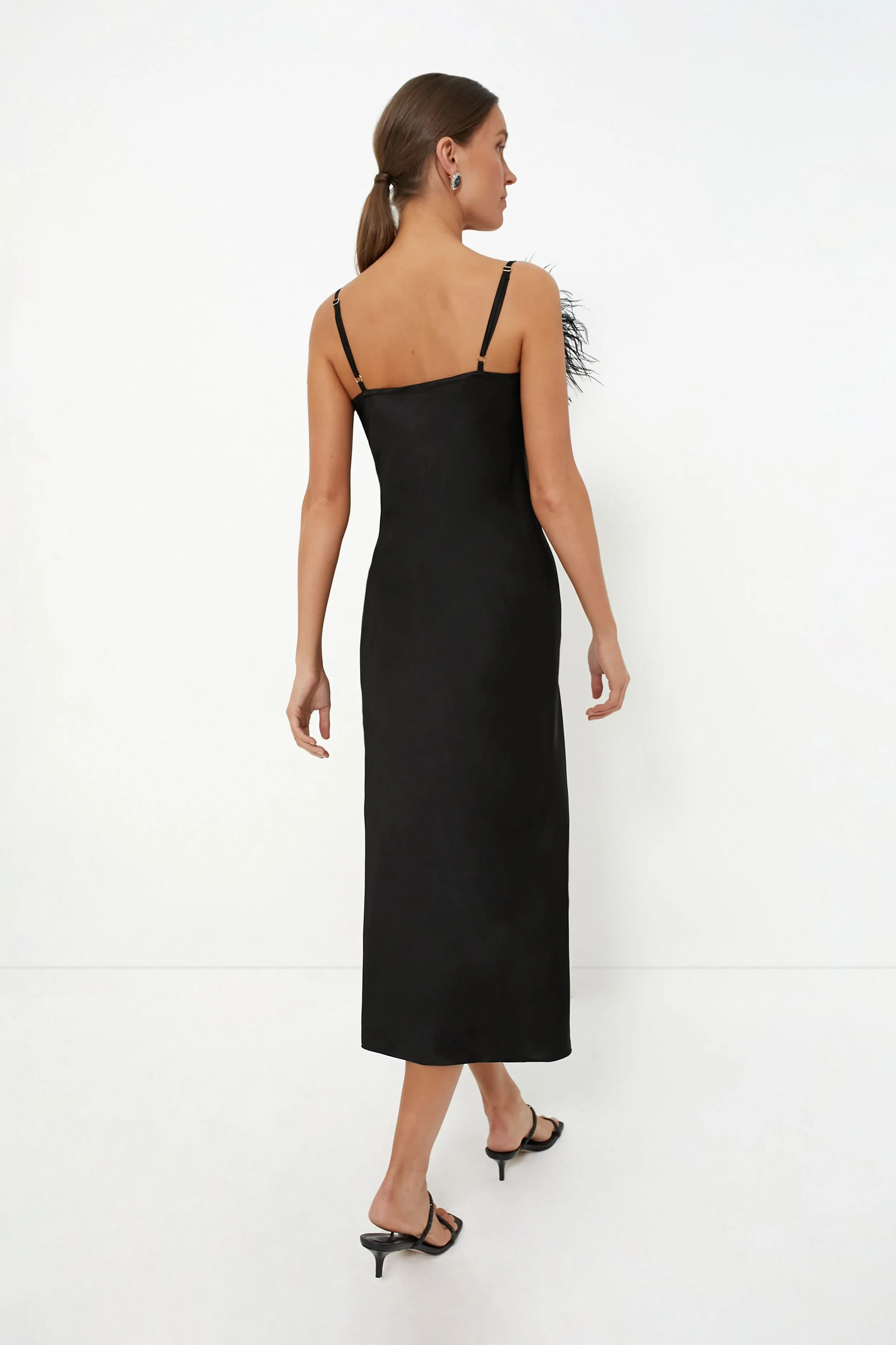 Black Boheme Slip Dress