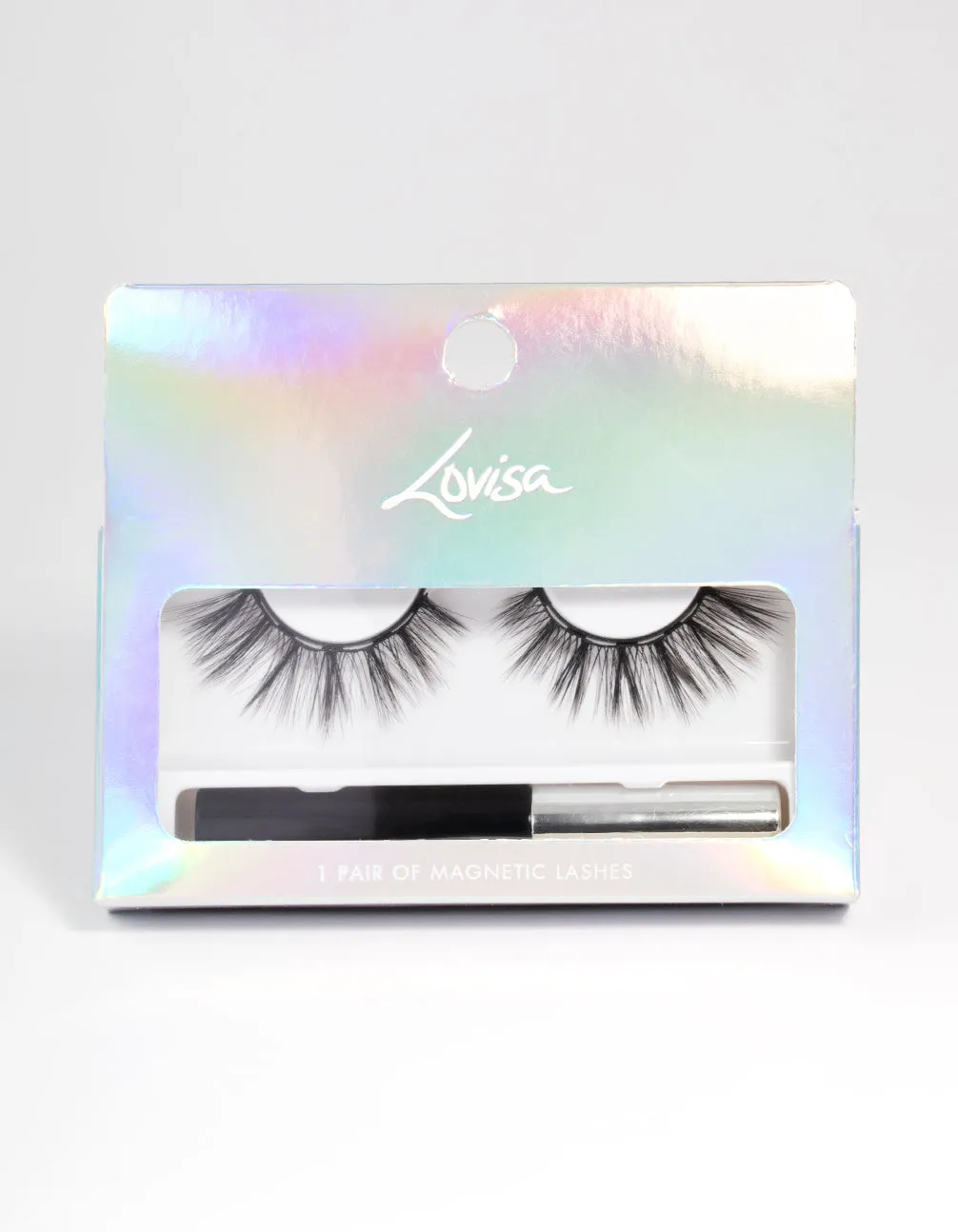 Black Long Magnetic Fake Eyelashes