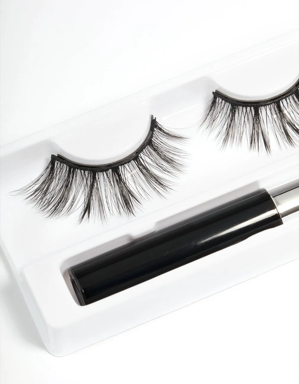 Black Long Magnetic Fake Eyelashes