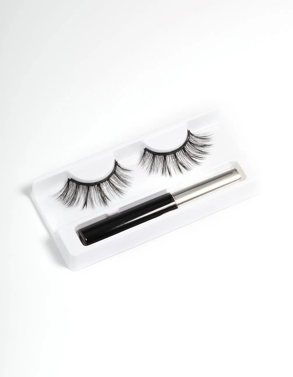 Black Long Magnetic Fake Eyelashes