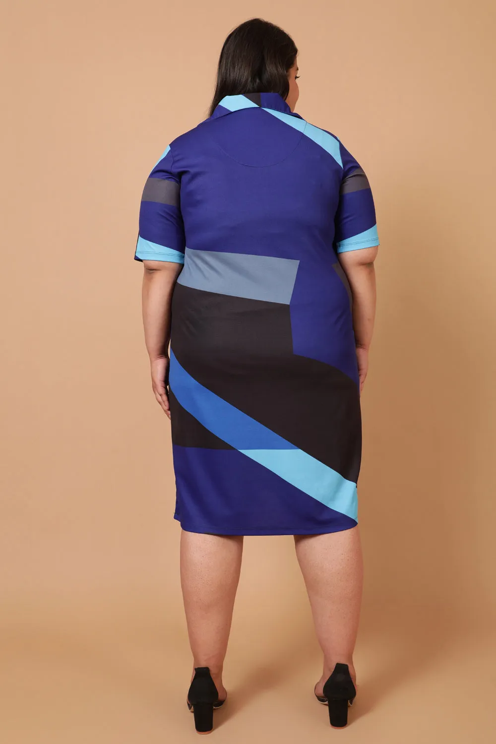 Blue Maverick Polo Dress