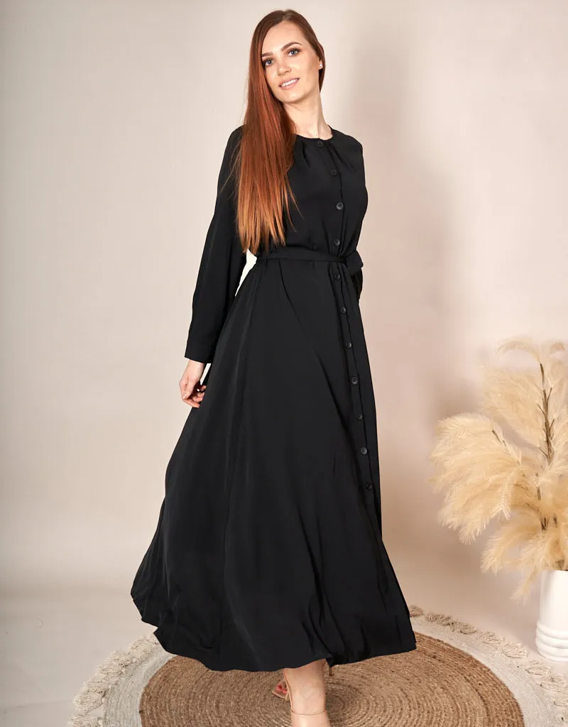 Button Down Abaya