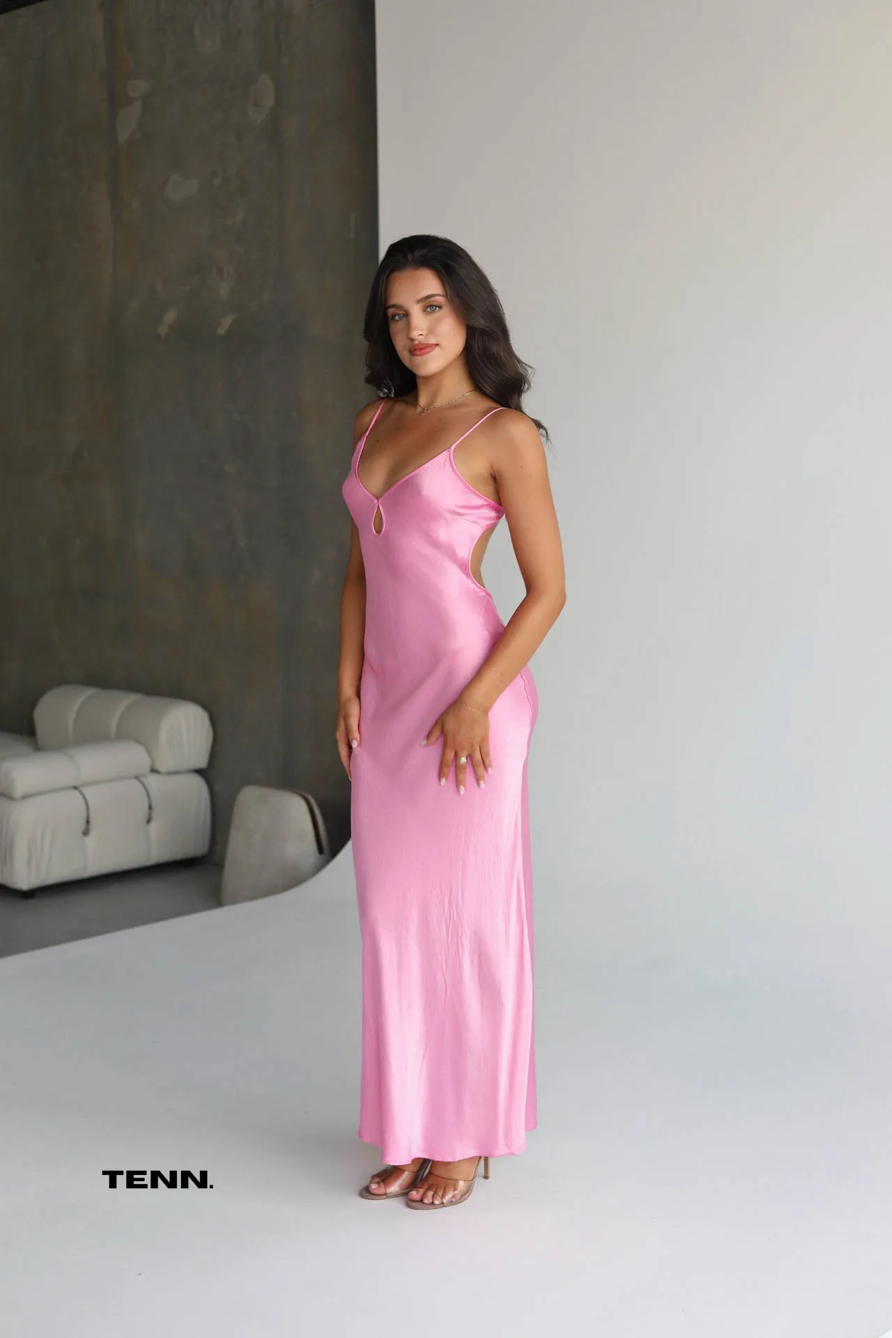 Cedar City Maxi Dress - Candy Pink