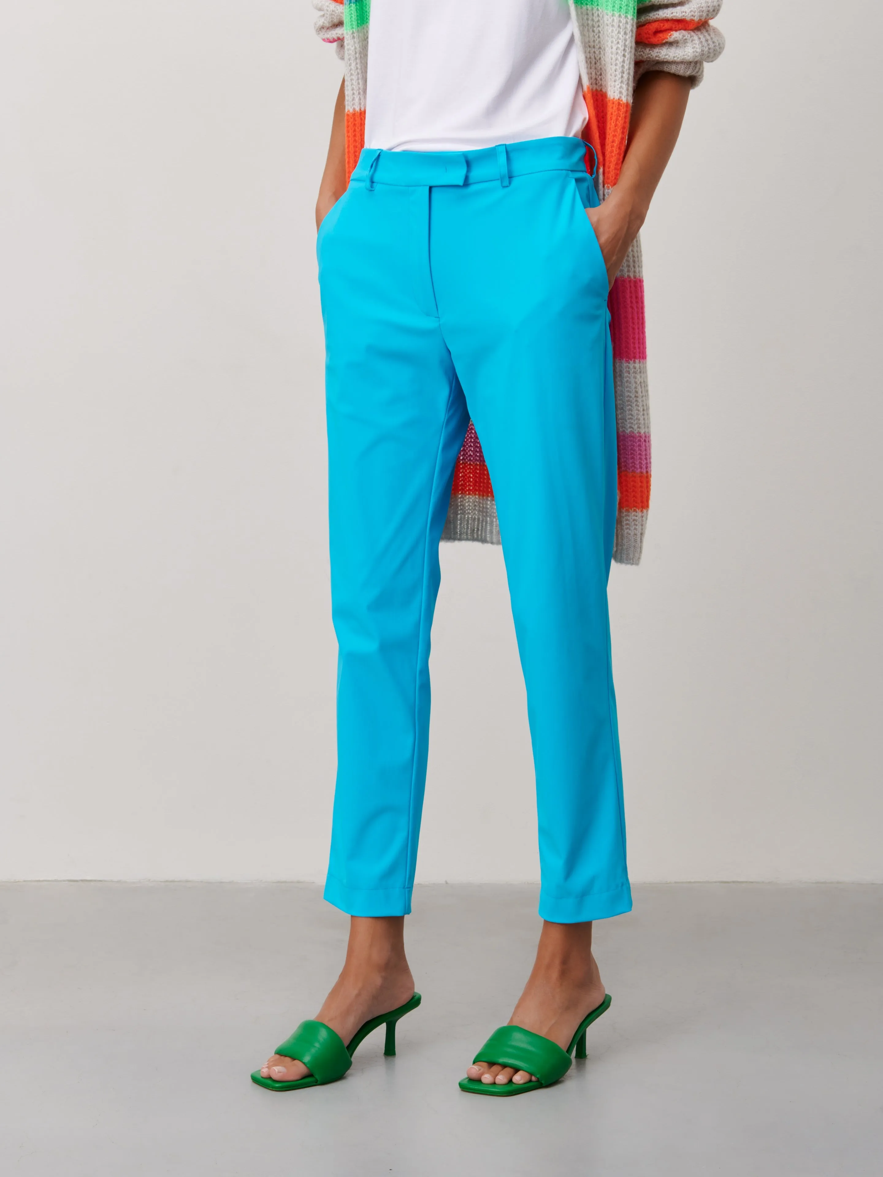 Claudia Pants  Technical Jersey | Light Blue