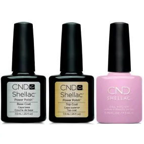 CND - Shellac Combo - Base, Top & Coquette