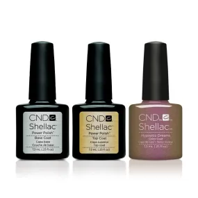 CND - Shellac Combo - Base, Top & Hypnotic Dreams