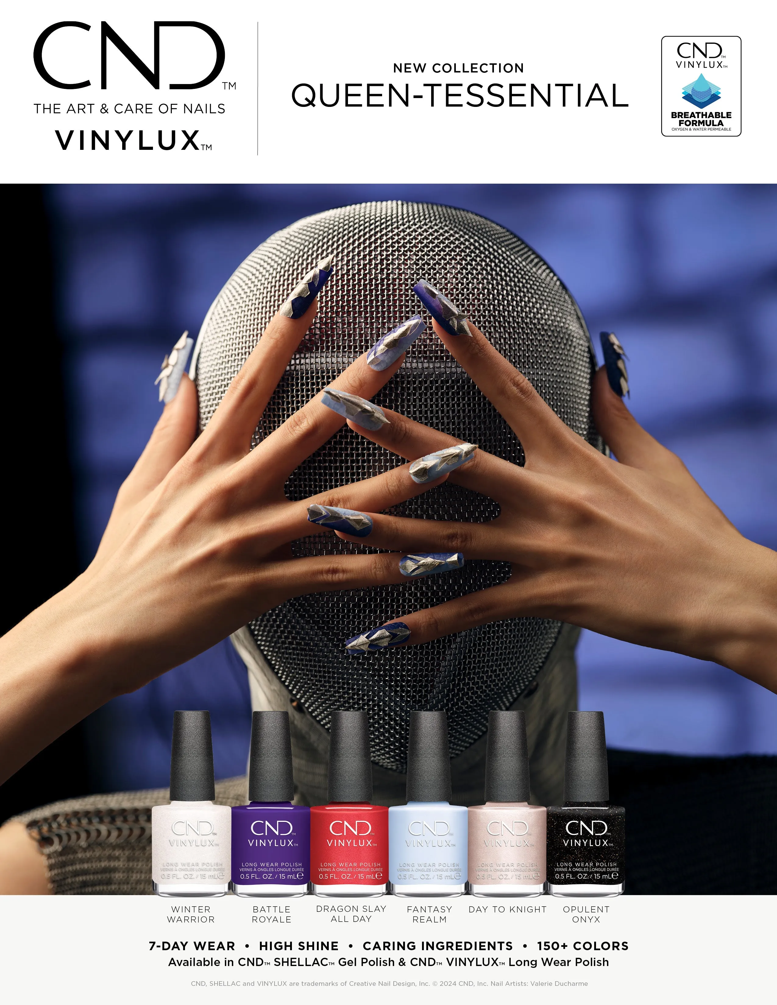 CND Vinylux Queen-tessential Collection Fantasy Realm #481 .5 oz.