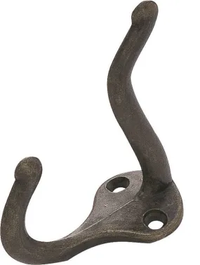 Coat-hat Hook Zinc Ant Brs