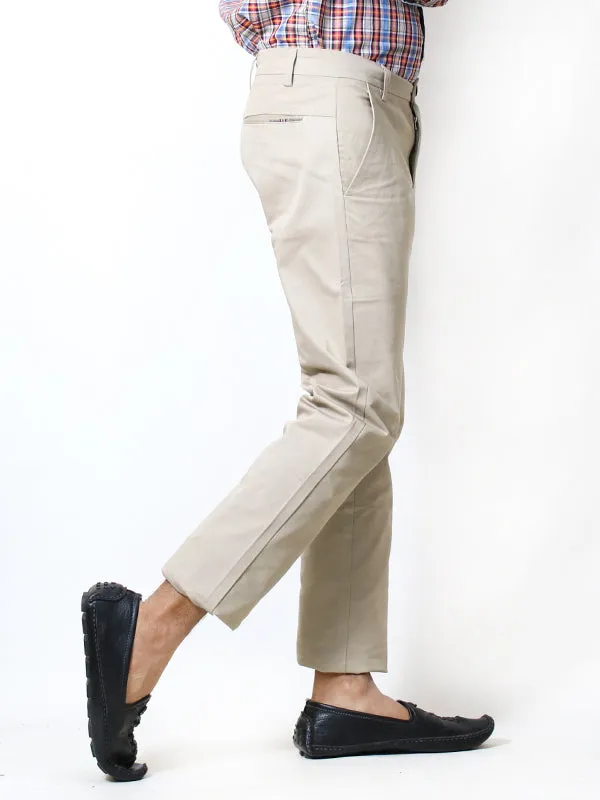 Cotton Chino Pant For Men Ash Fawn MCP18