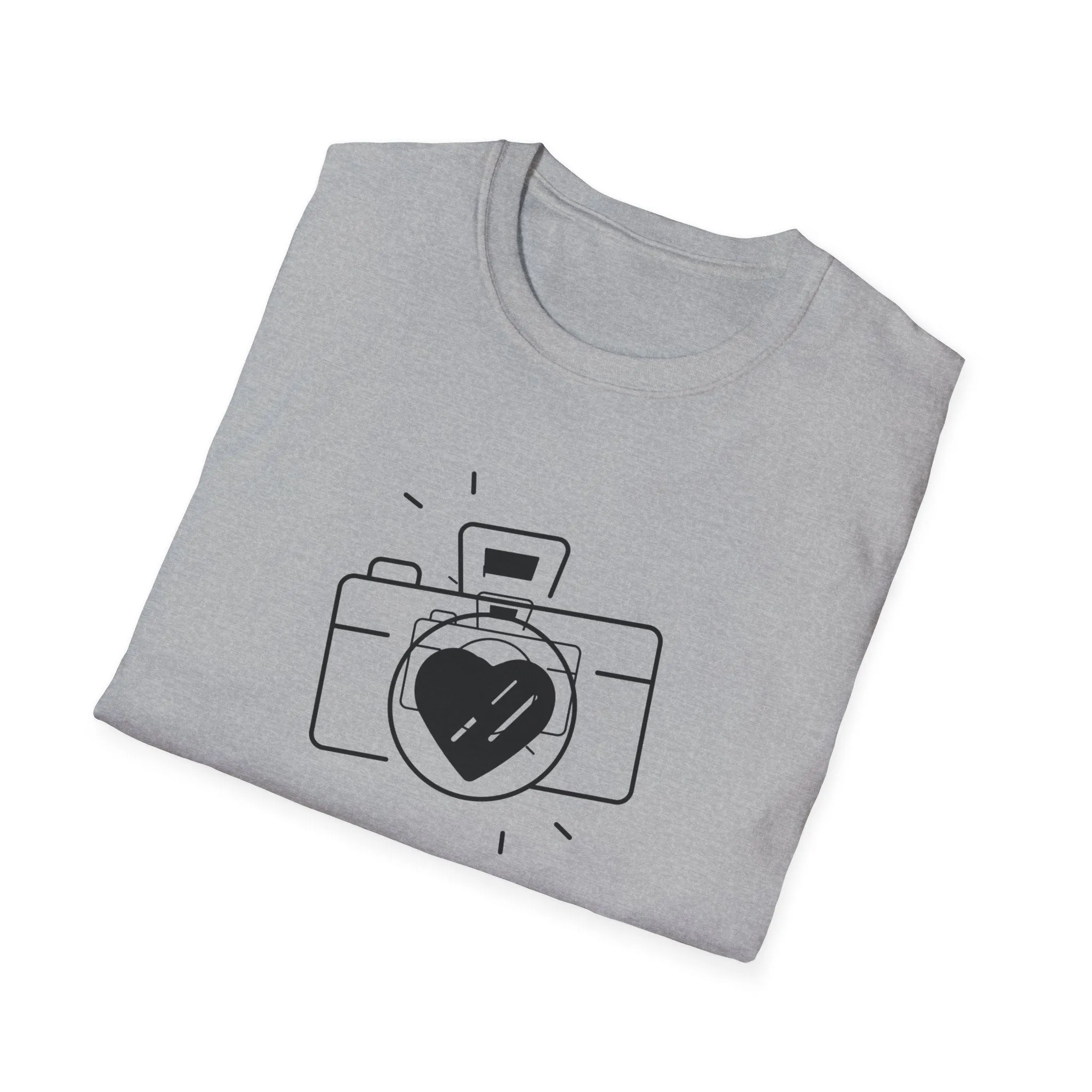 Customizable Unisex Softstyle T-Shirt - Perfect for Photographers and Creatives