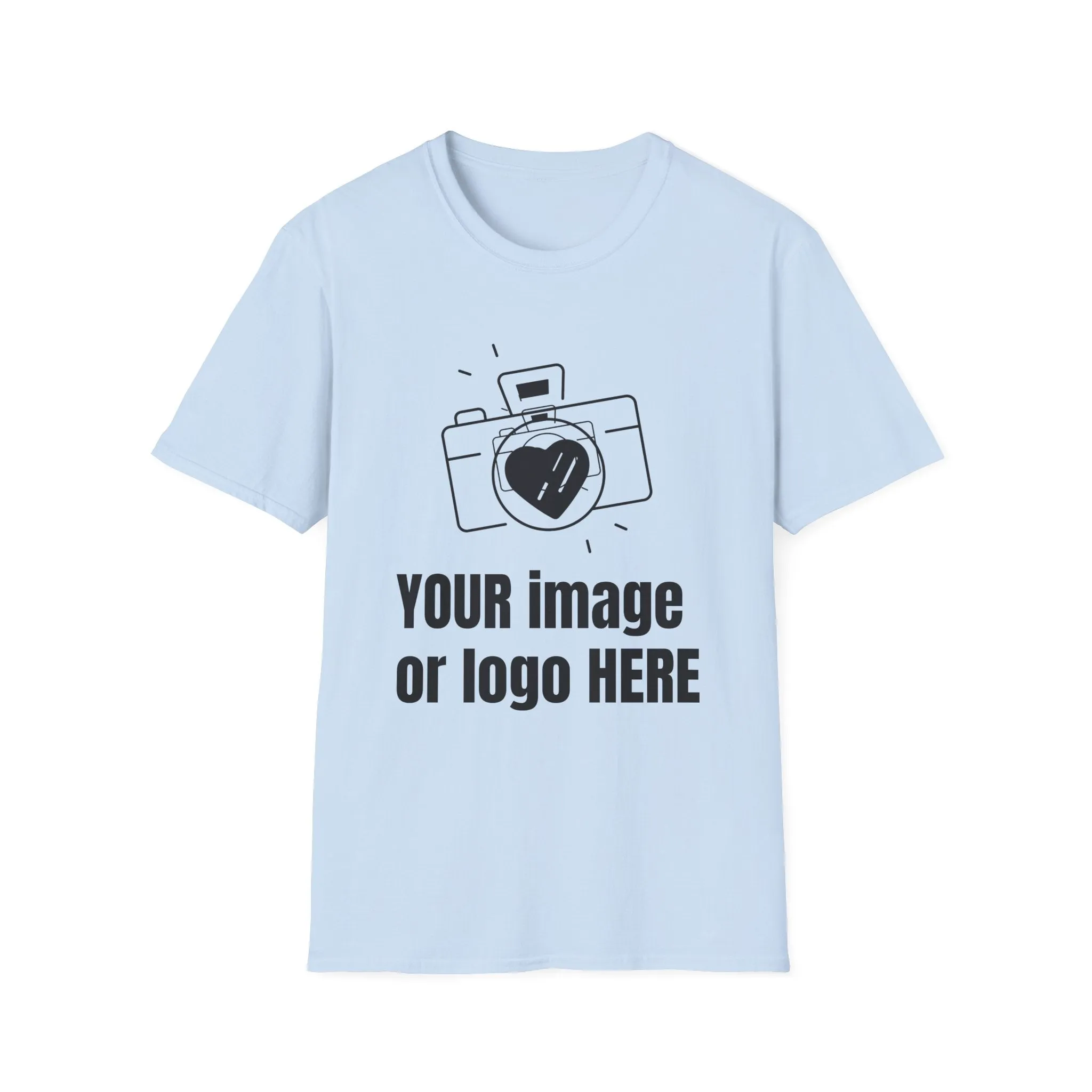 Customizable Unisex Softstyle T-Shirt - Perfect for Photographers and Creatives