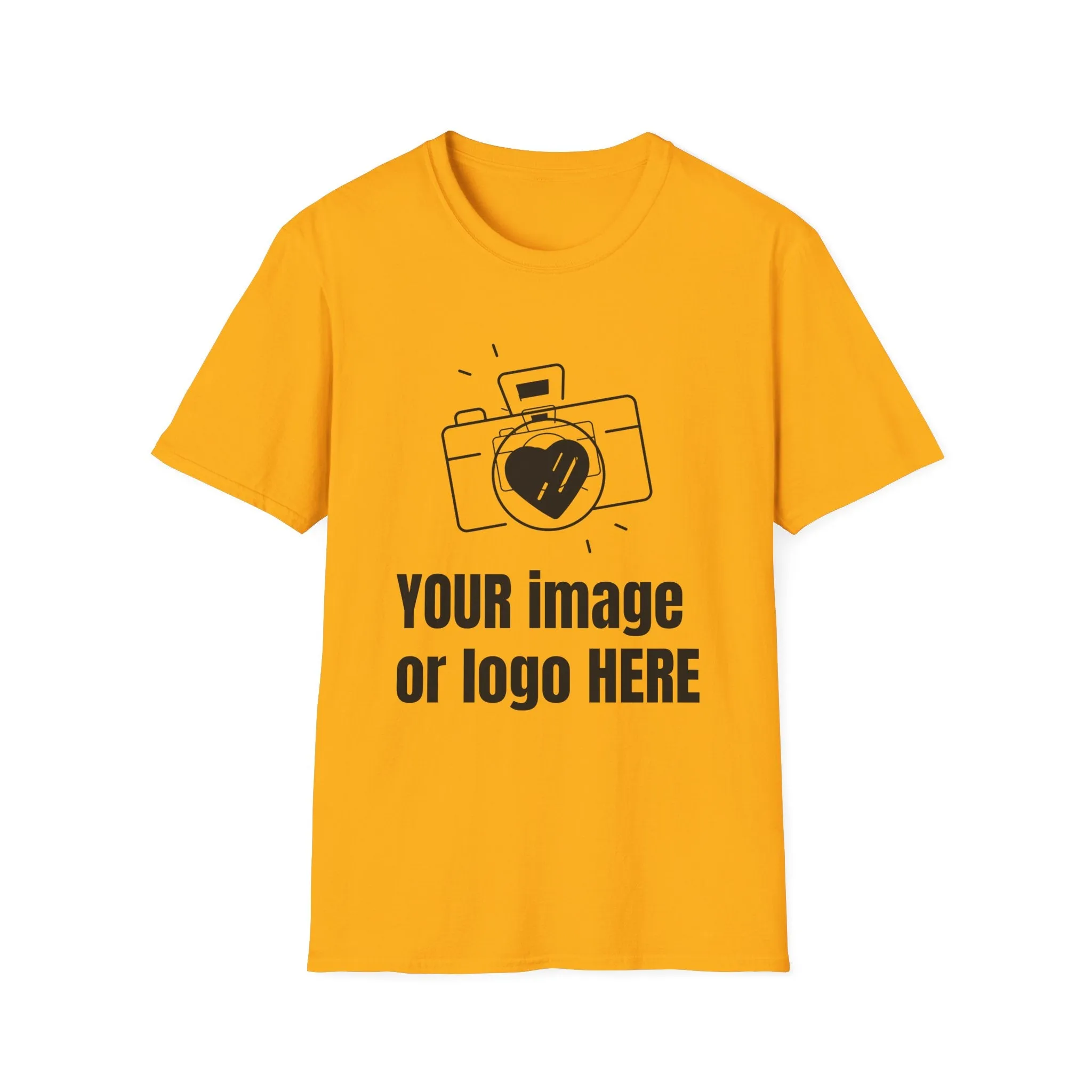 Customizable Unisex Softstyle T-Shirt - Perfect for Photographers and Creatives