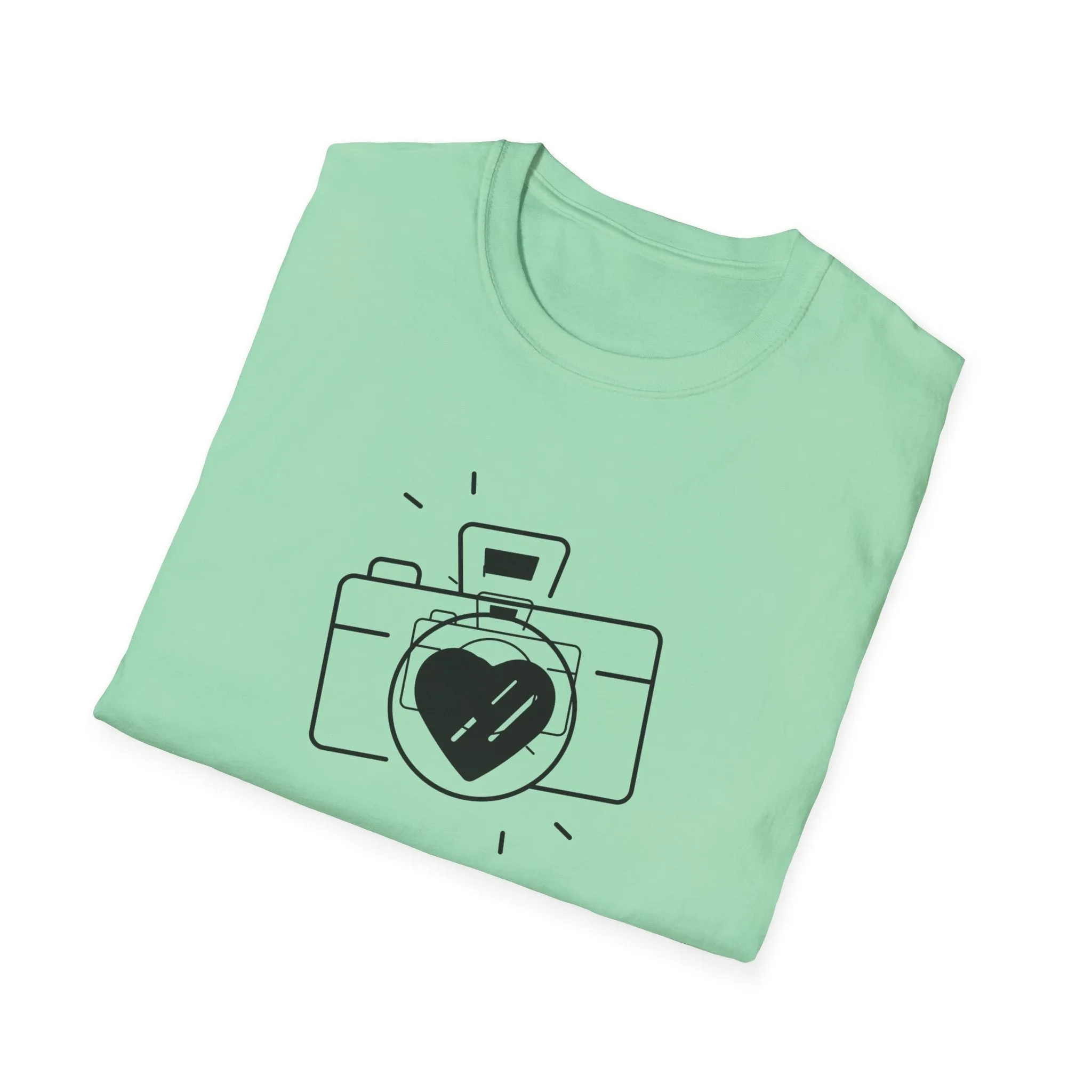 Customizable Unisex Softstyle T-Shirt - Perfect for Photographers and Creatives