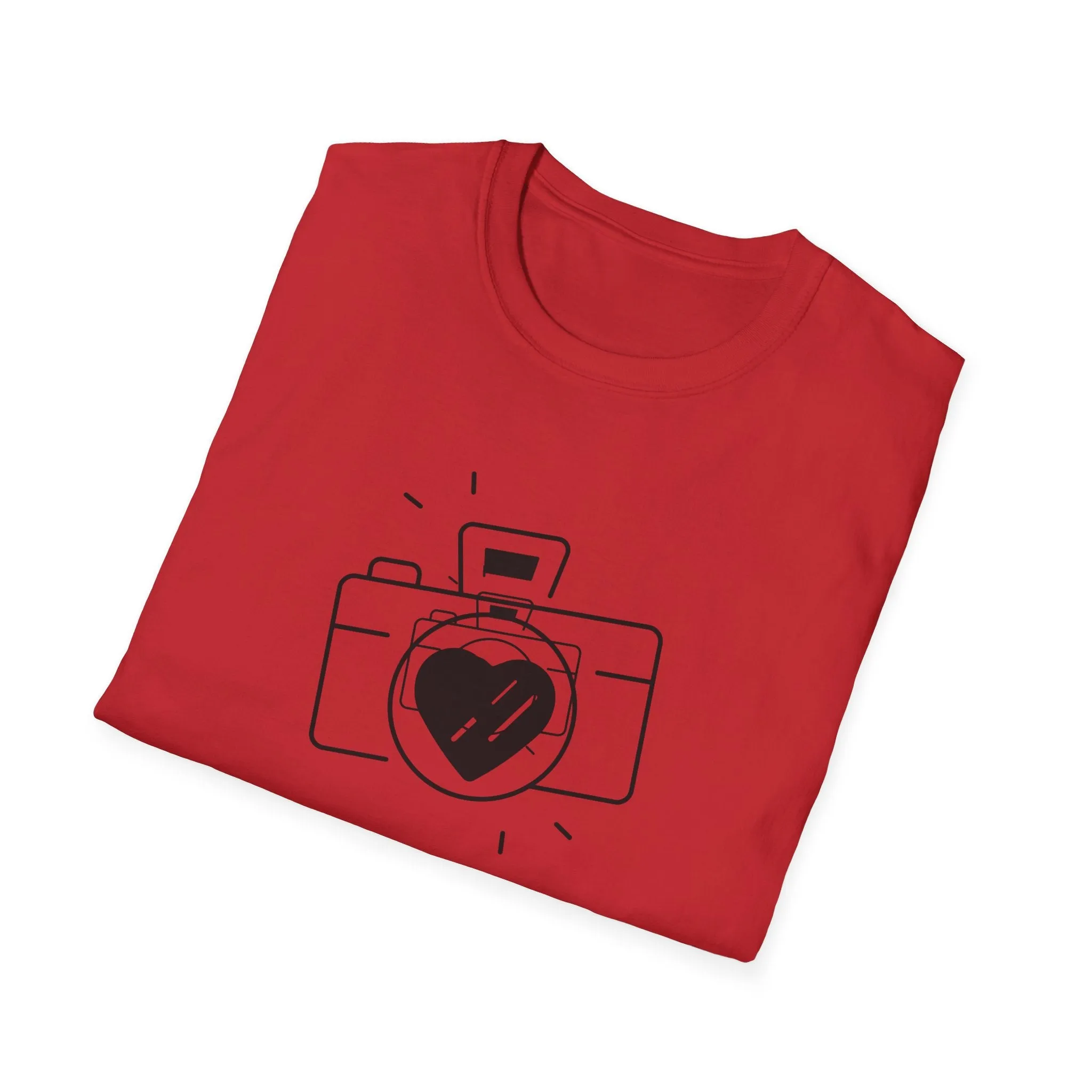 Customizable Unisex Softstyle T-Shirt - Perfect for Photographers and Creatives