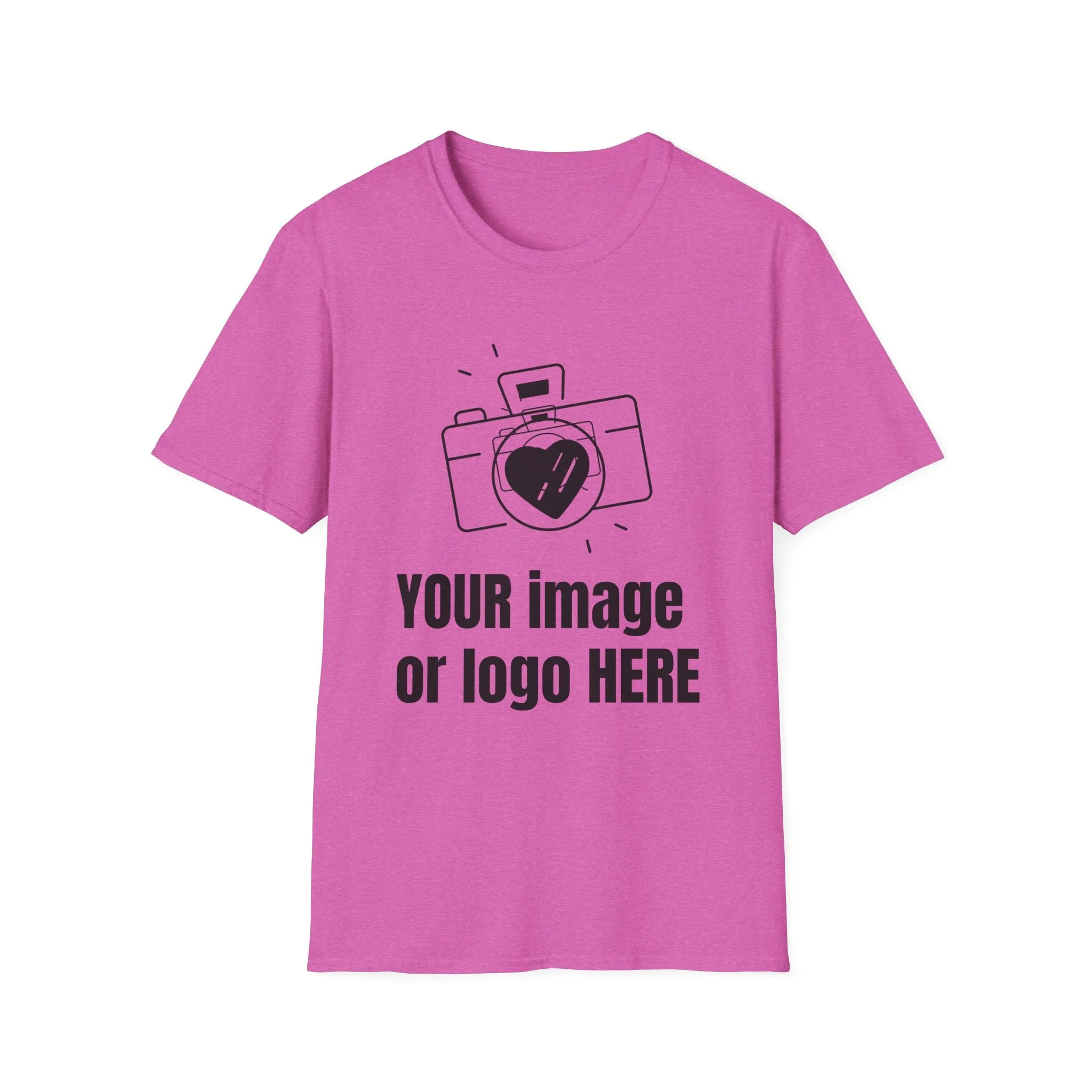 Customizable Unisex Softstyle T-Shirt - Perfect for Photographers and Creatives