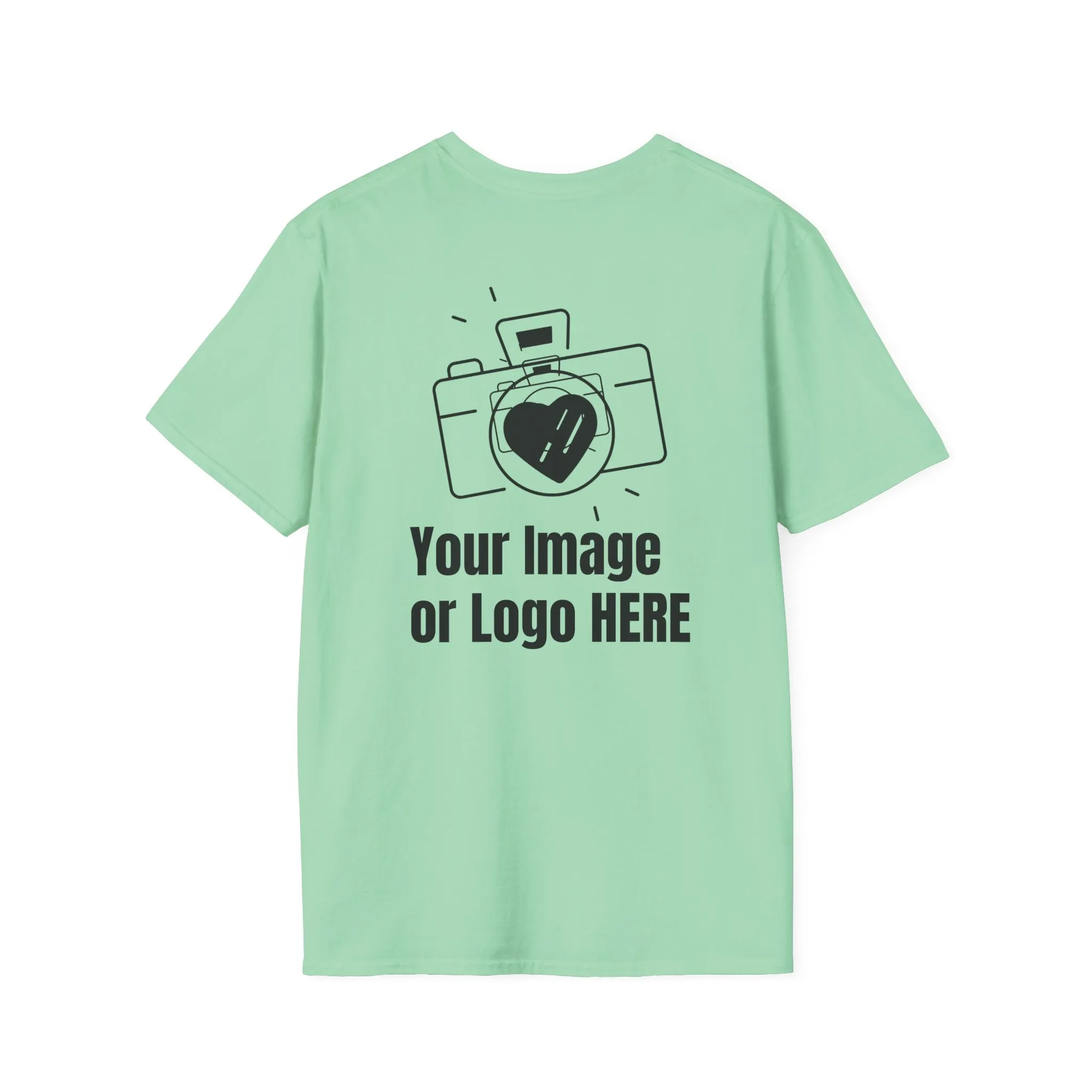 Customizable Unisex Softstyle T-Shirt - Perfect for Photographers and Creatives