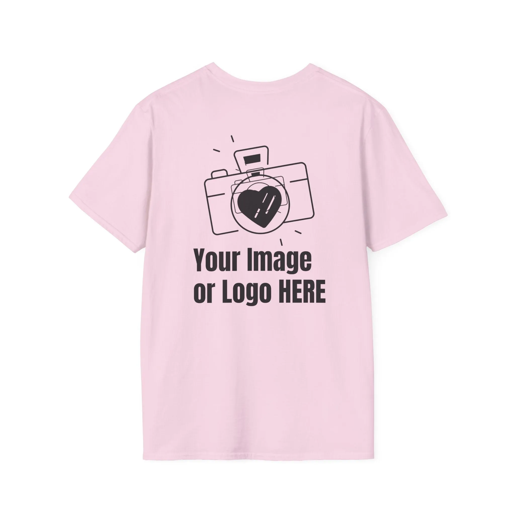 Customizable Unisex Softstyle T-Shirt - Perfect for Photographers and Creatives