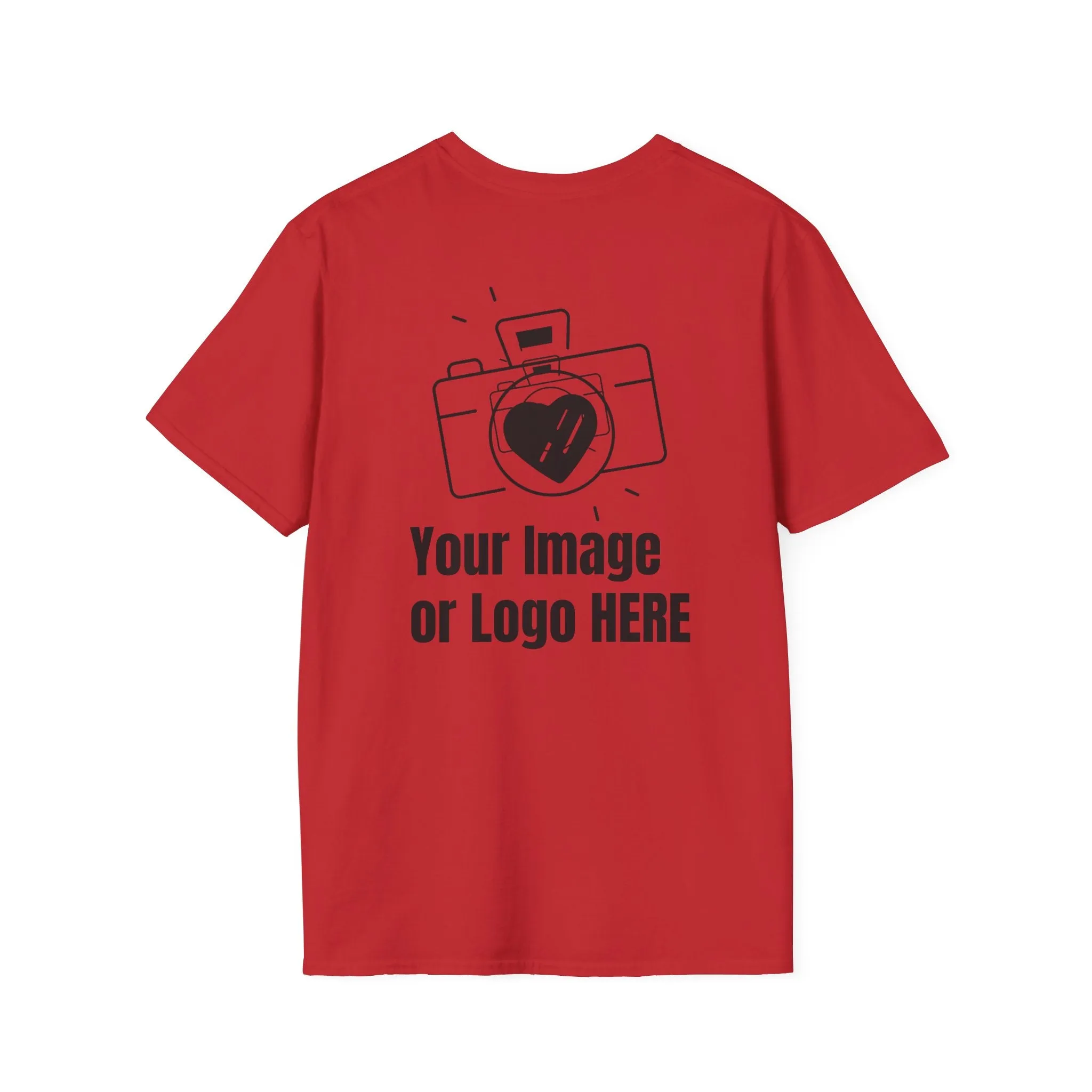 Customizable Unisex Softstyle T-Shirt - Perfect for Photographers and Creatives