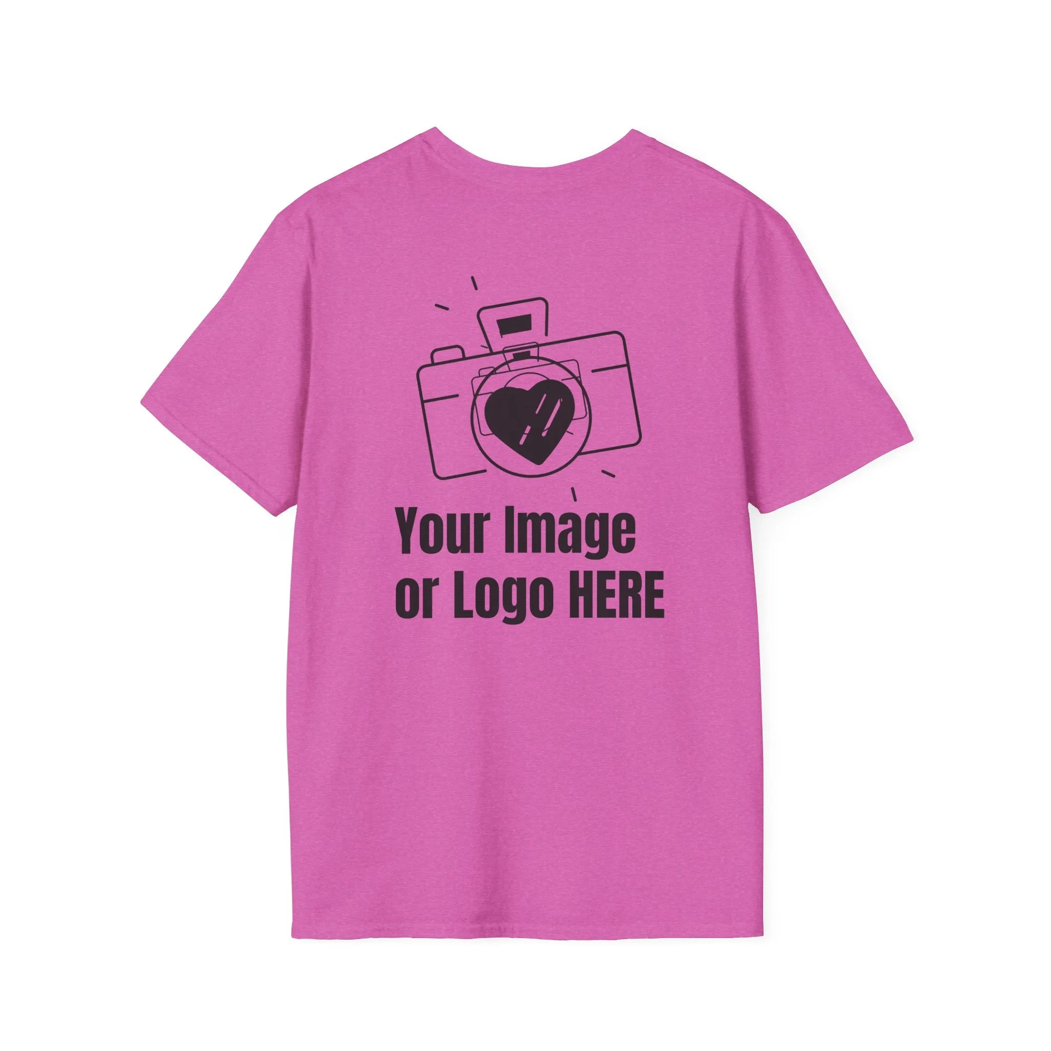 Customizable Unisex Softstyle T-Shirt - Perfect for Photographers and Creatives