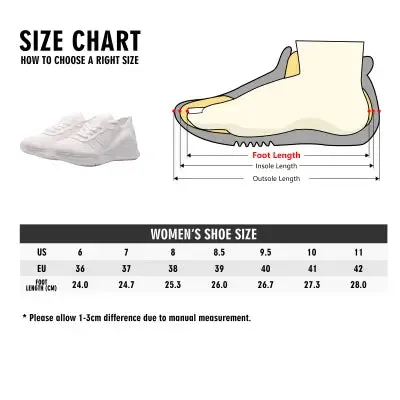 Customizable Women's Athletic Sneakers