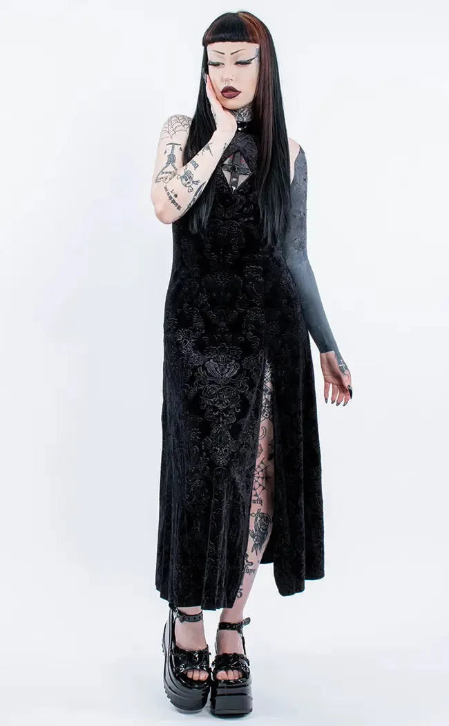 Danse Macabre Maxi Dress