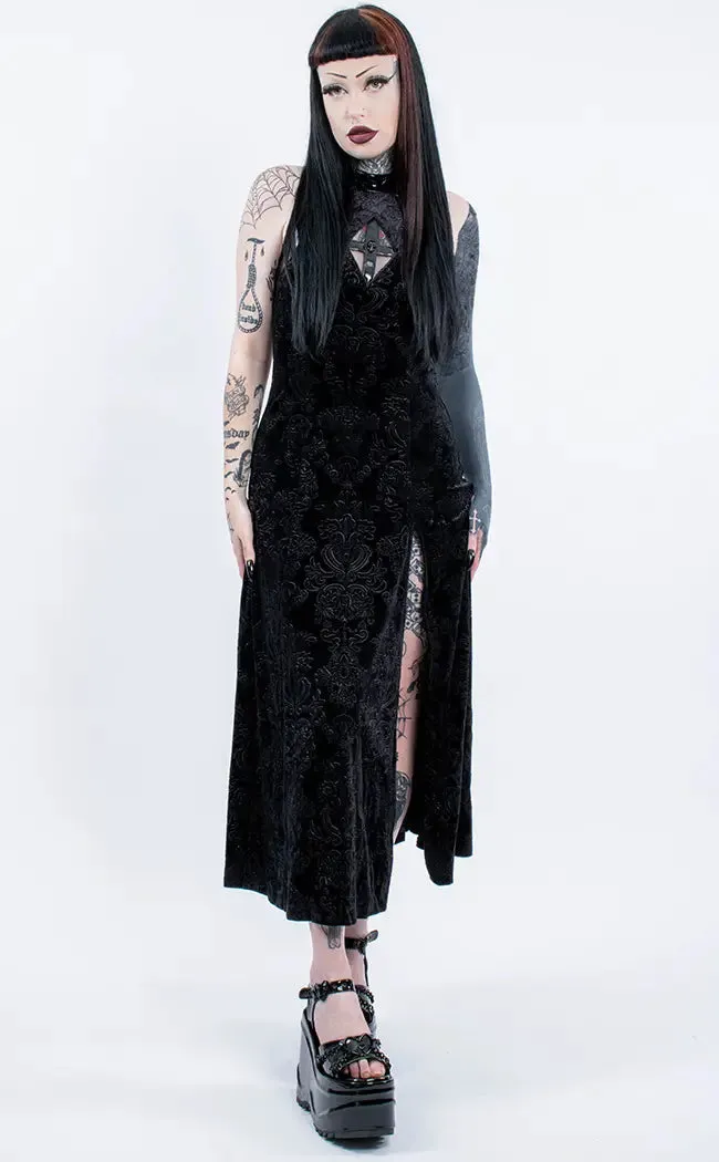 Danse Macabre Maxi Dress