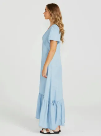 Davie Dress  Range - Chambray