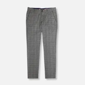 Denning Slim Fit Plaid Pants