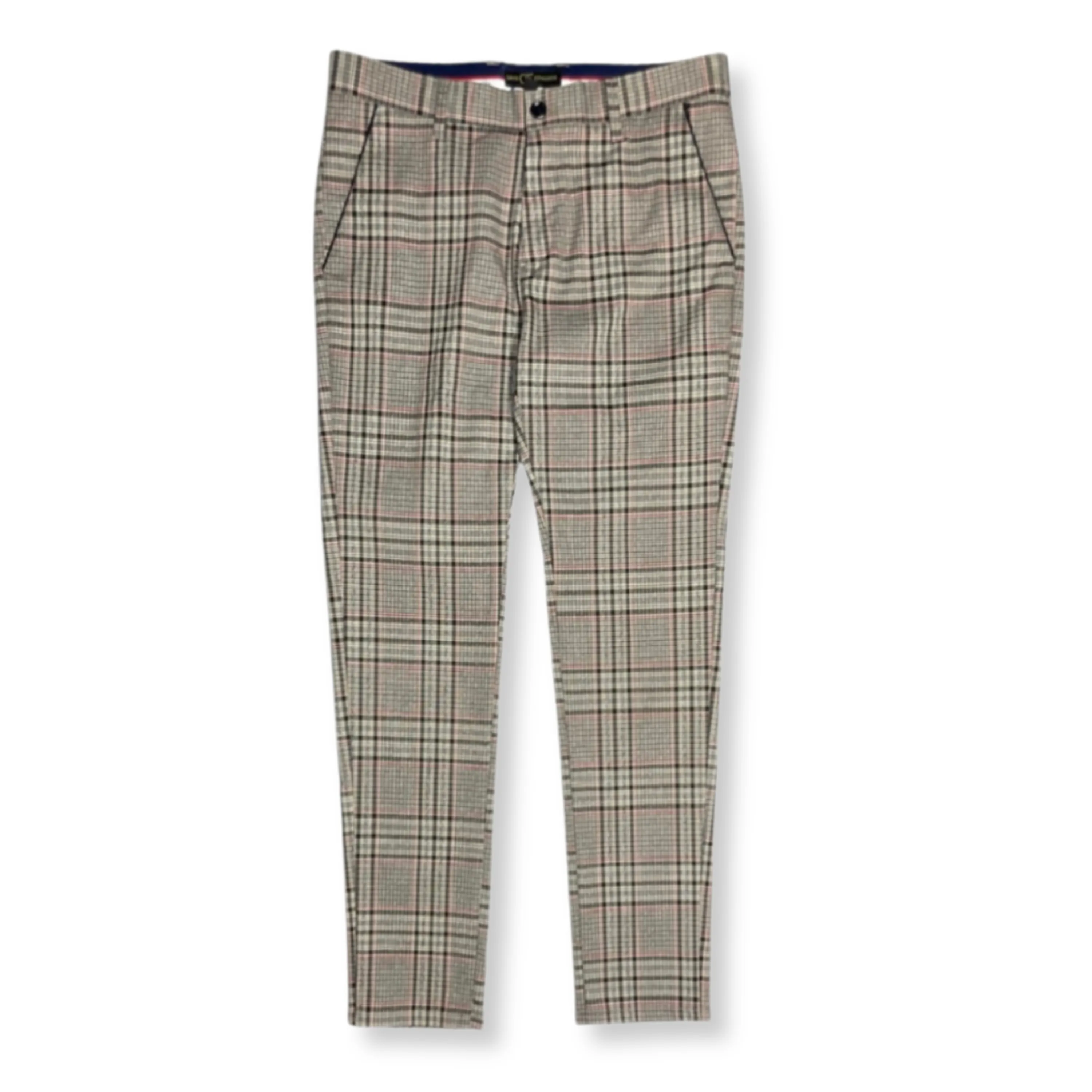 Densley Slim Fit Plaid Pants