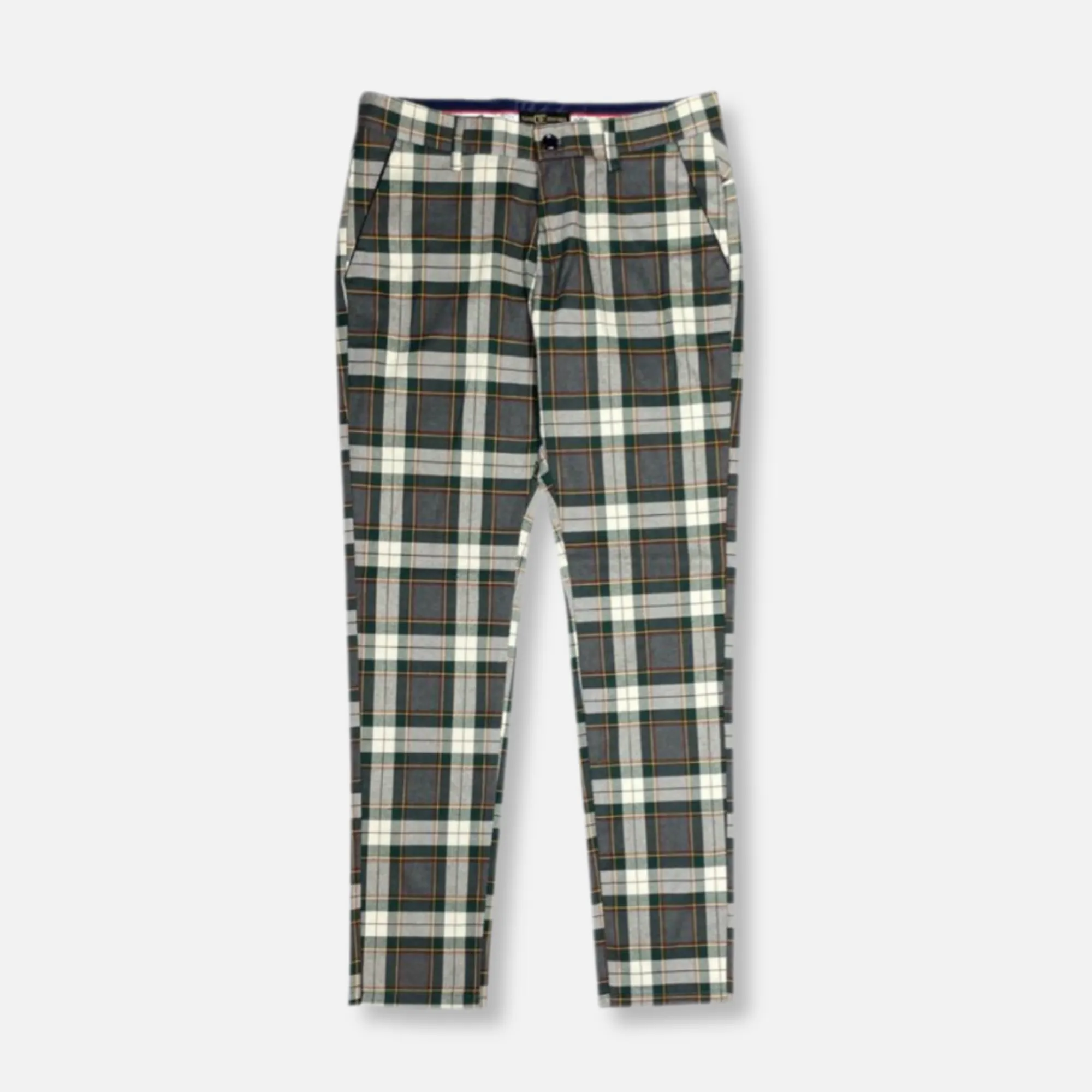 Destin Slim Fit Plaid Pants