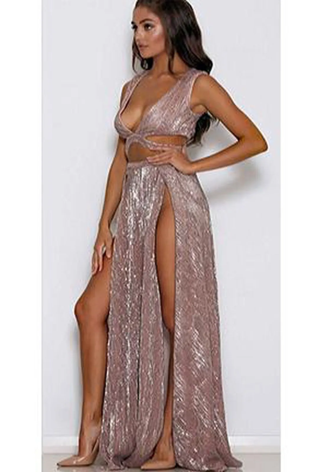 DIANA - SEQUIN MAXI DRESS