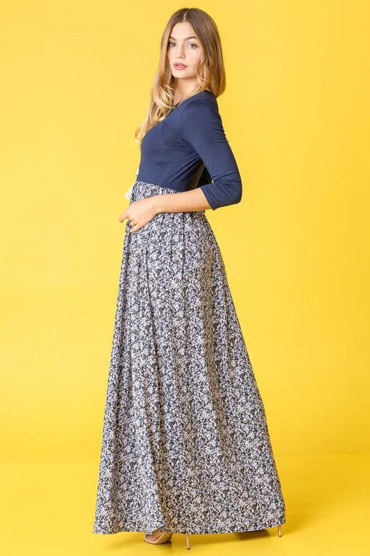 Ditsy Floral Maxi Dress