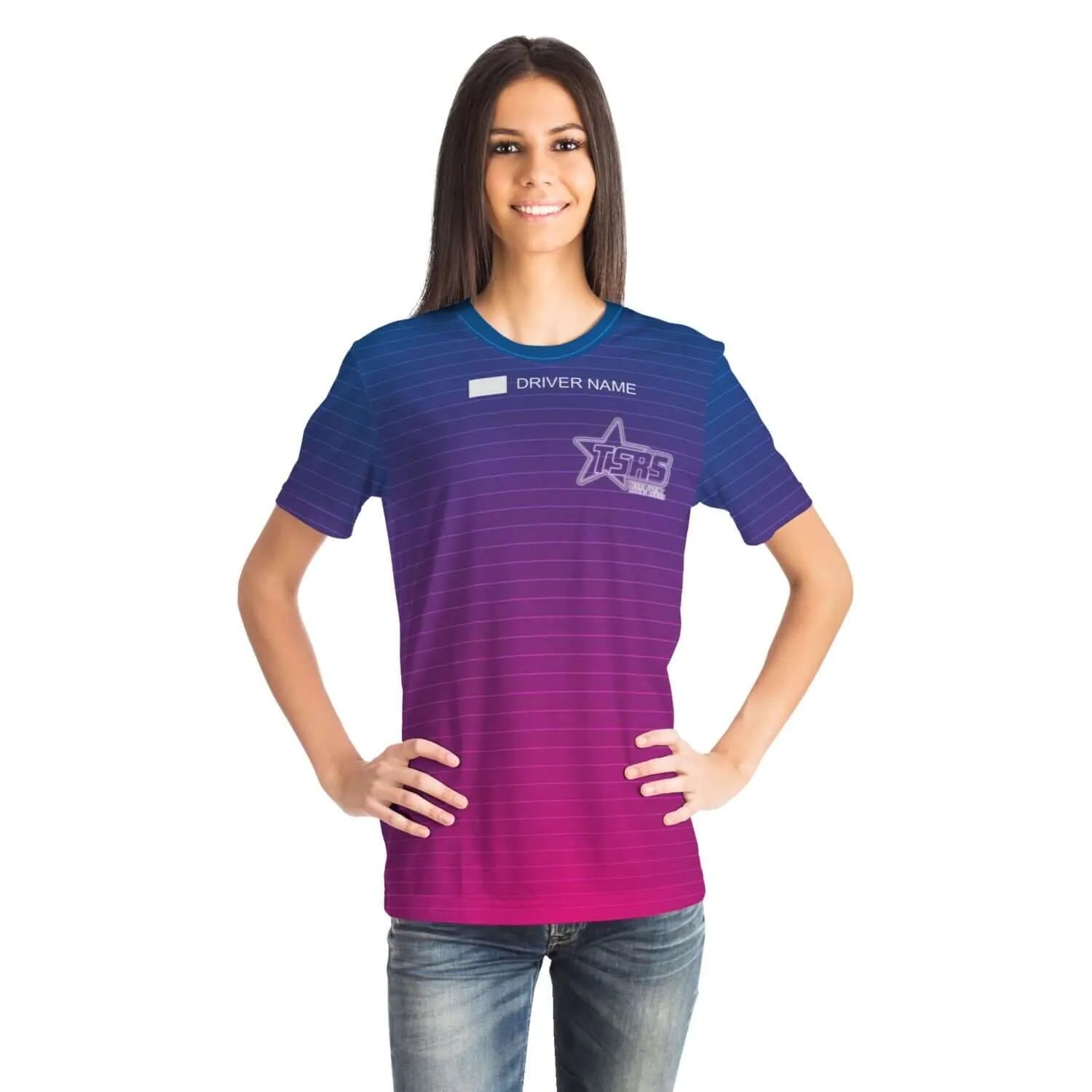 DRIVEN | TSRS '24 | T-Shirt - Adult - Unisex - Pink/Blue