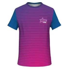 DRIVEN | TSRS '24 | T-Shirt with Pocket  - Adult - Pink/Blue