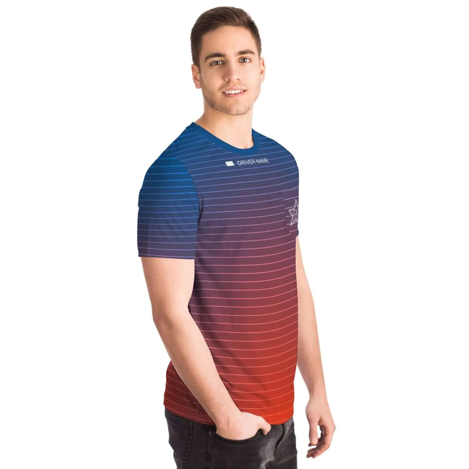 DRIVEN | TSRS '24 | T-Shirt with Pocket - Adult - Red/Blue