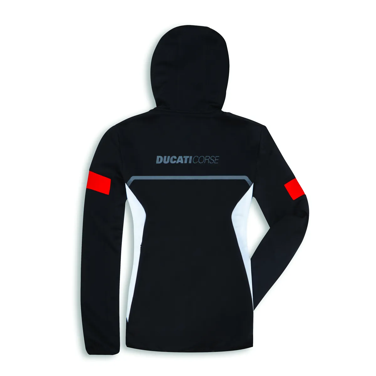 Ducati Womens Corse 19 DC Power Hooded Full-Zip Sweatshirt